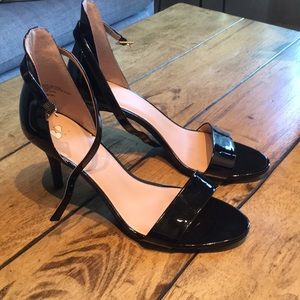 Nordstrom BP Patent Heeled Sadals